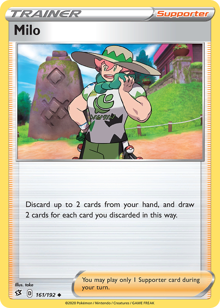Milo — illustrated card