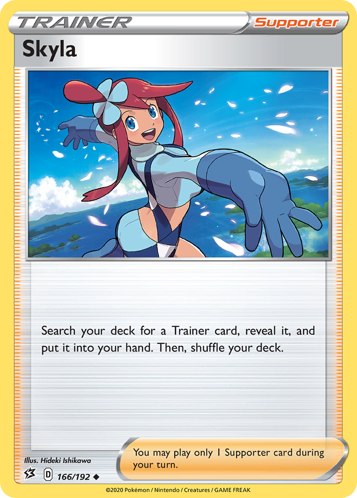 Skyla — illustrated card