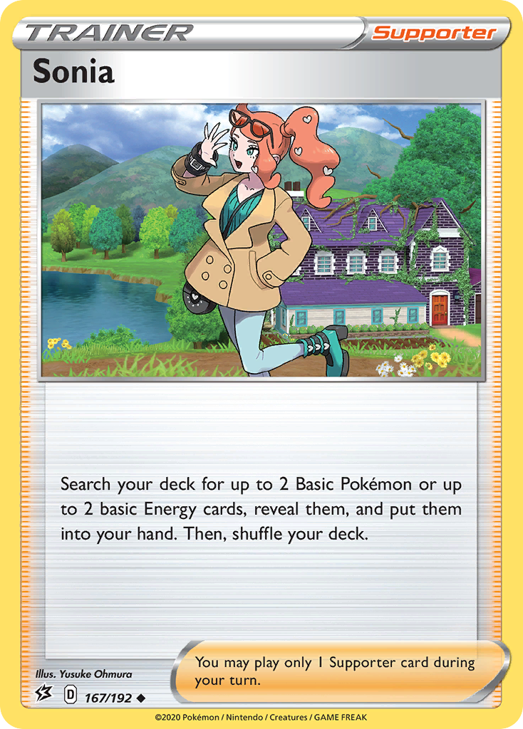 Sonia — illustrated card