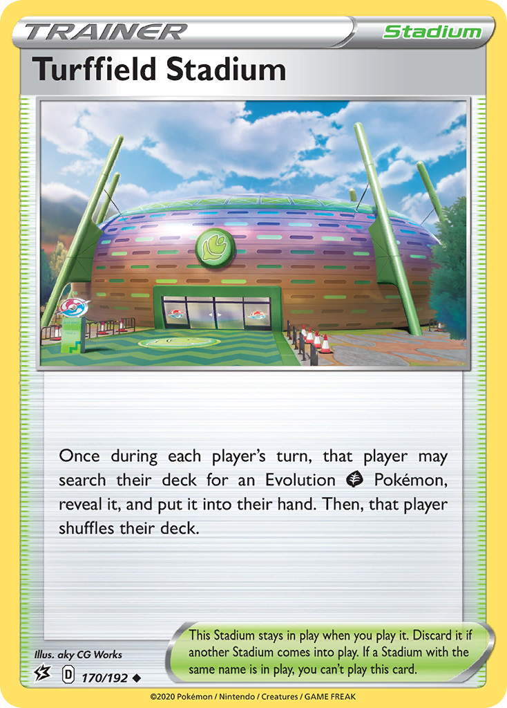 Turffield Stadium — illustrated card