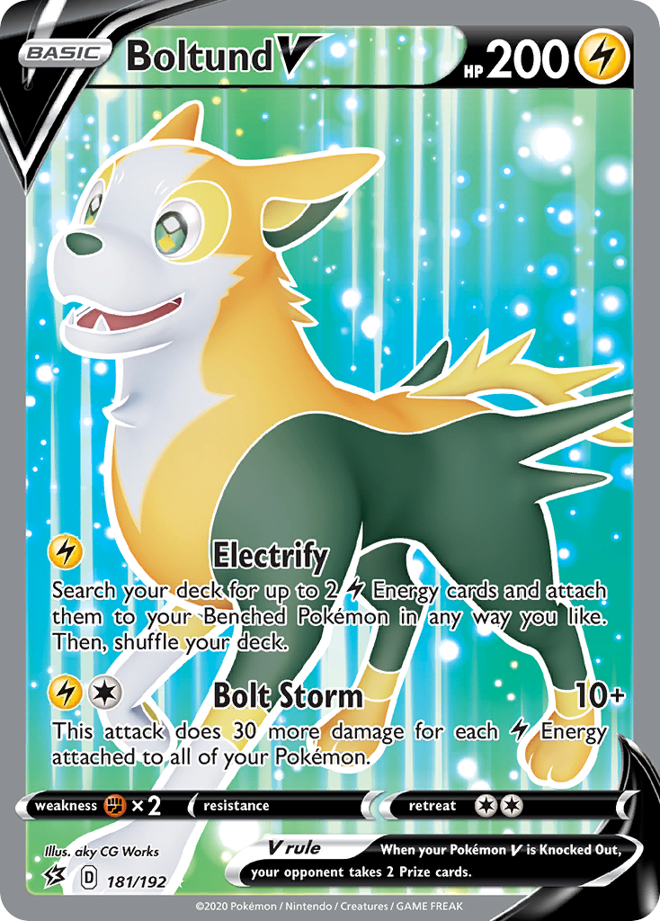 Boltund V — illustrated card
