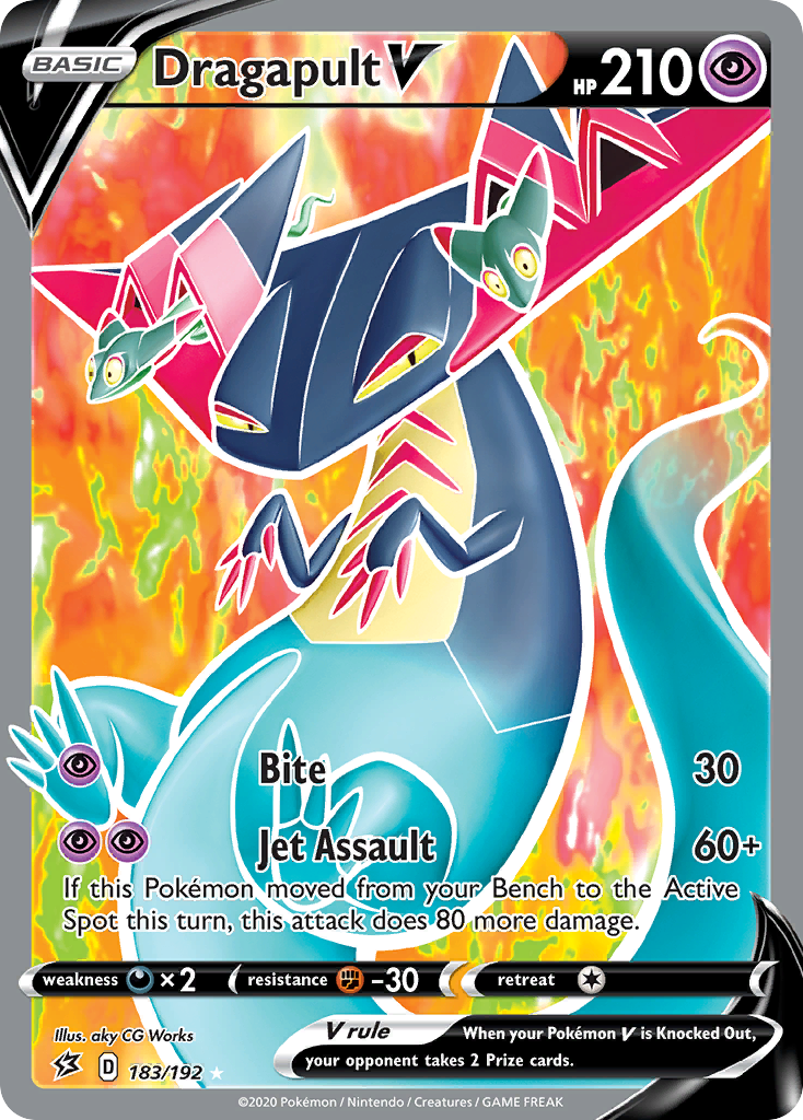 Dragapult V — illustrated card