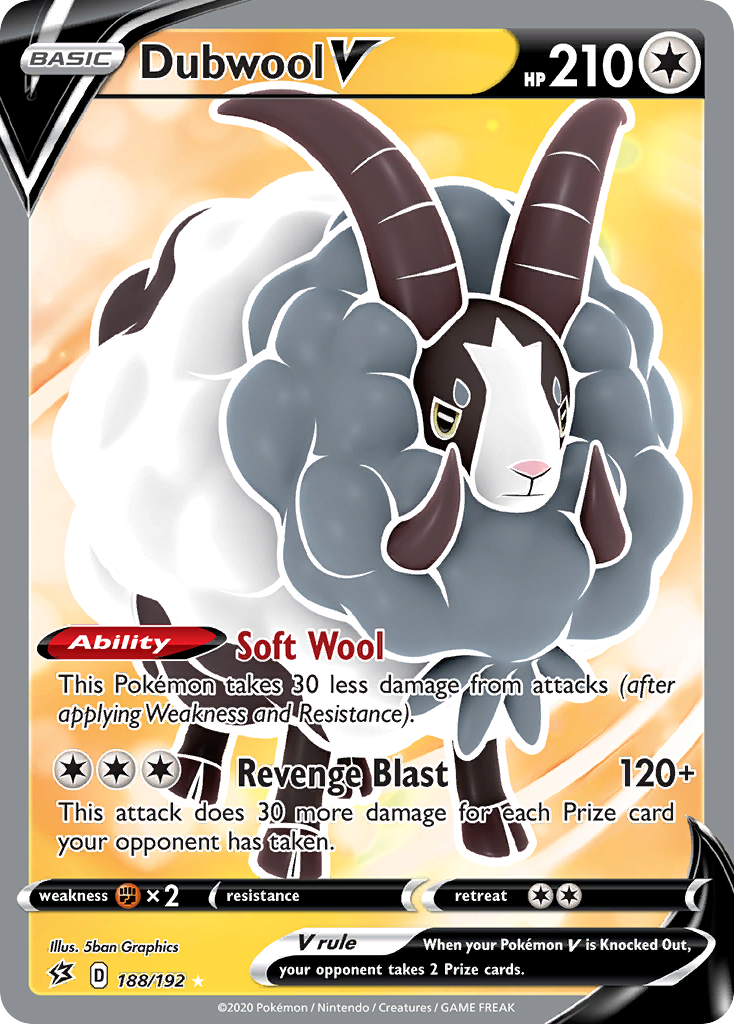 Dubwool V — illustrated card