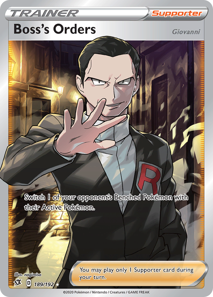 Boss's Orders — illustrated card