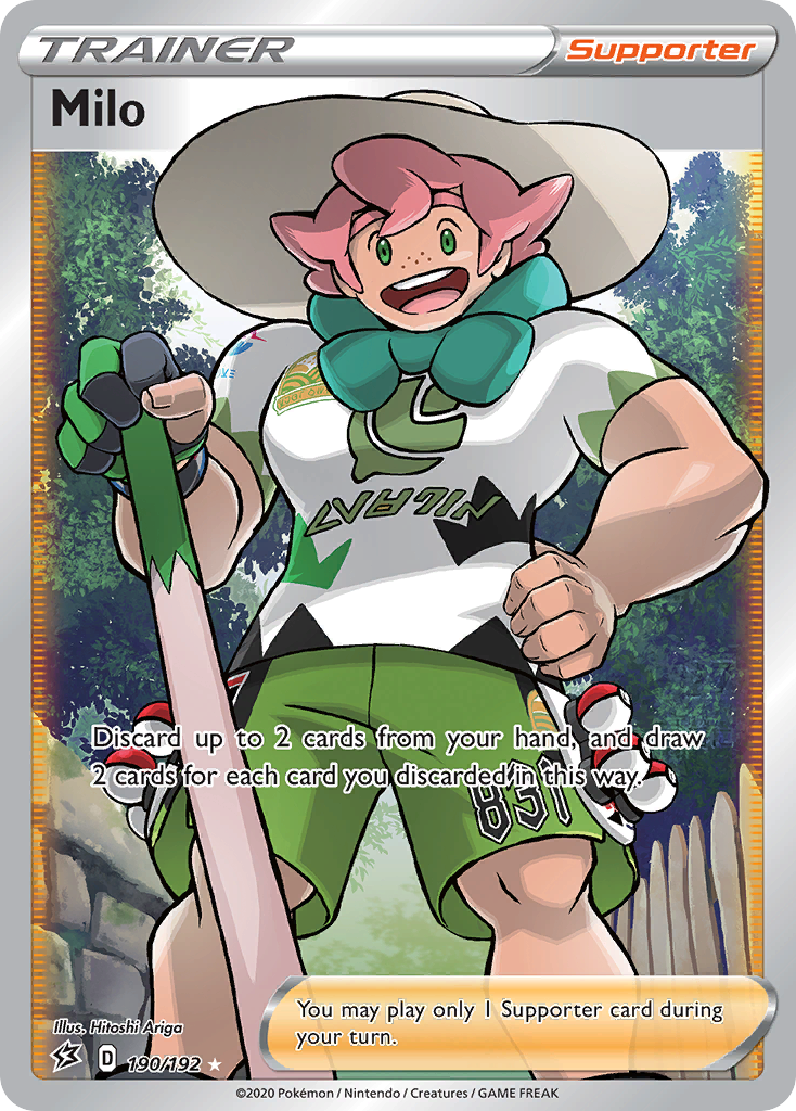 Milo — illustrated card