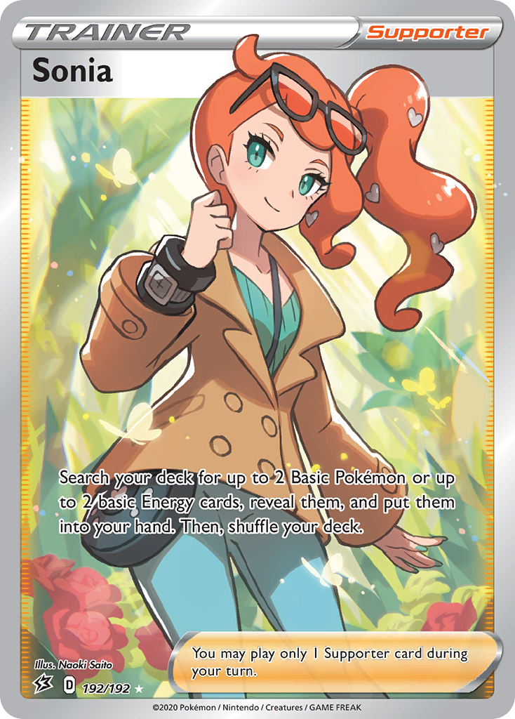 Sonia — illustrated card