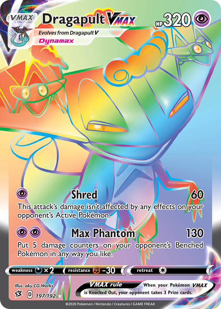 Dragapult VMAX — illustrated card