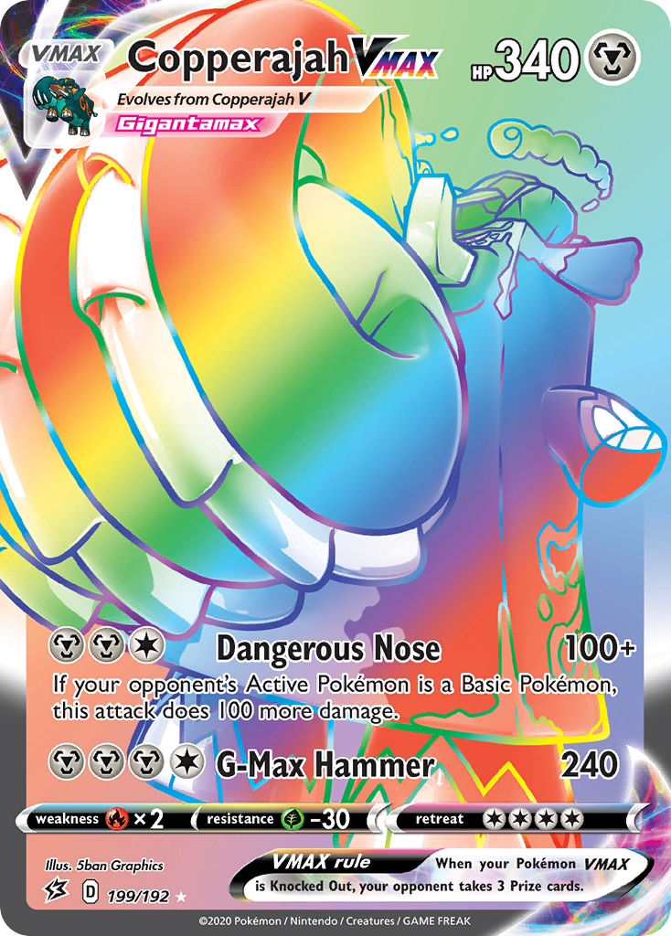 Copperajah VMAX — illustrated card