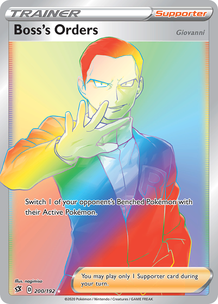Boss's Orders — illustrated card