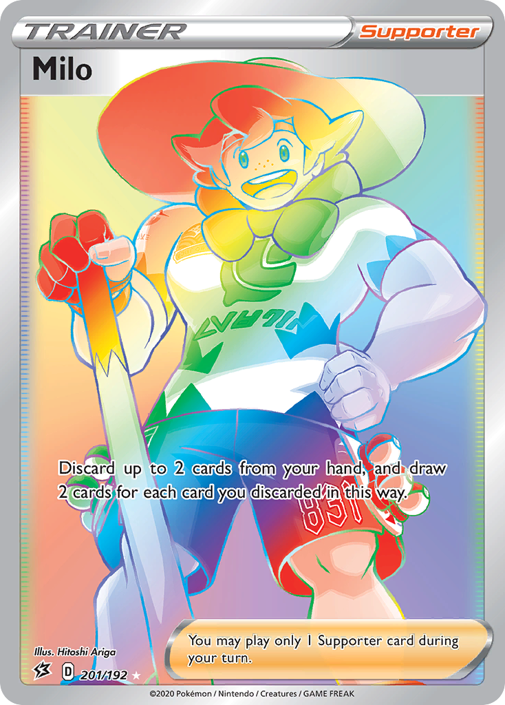 Milo — illustrated card