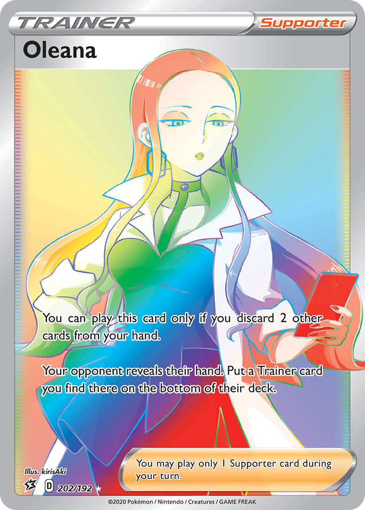 Oleana — illustrated card