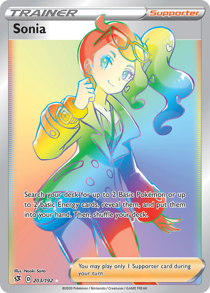Sonia — illustrated card