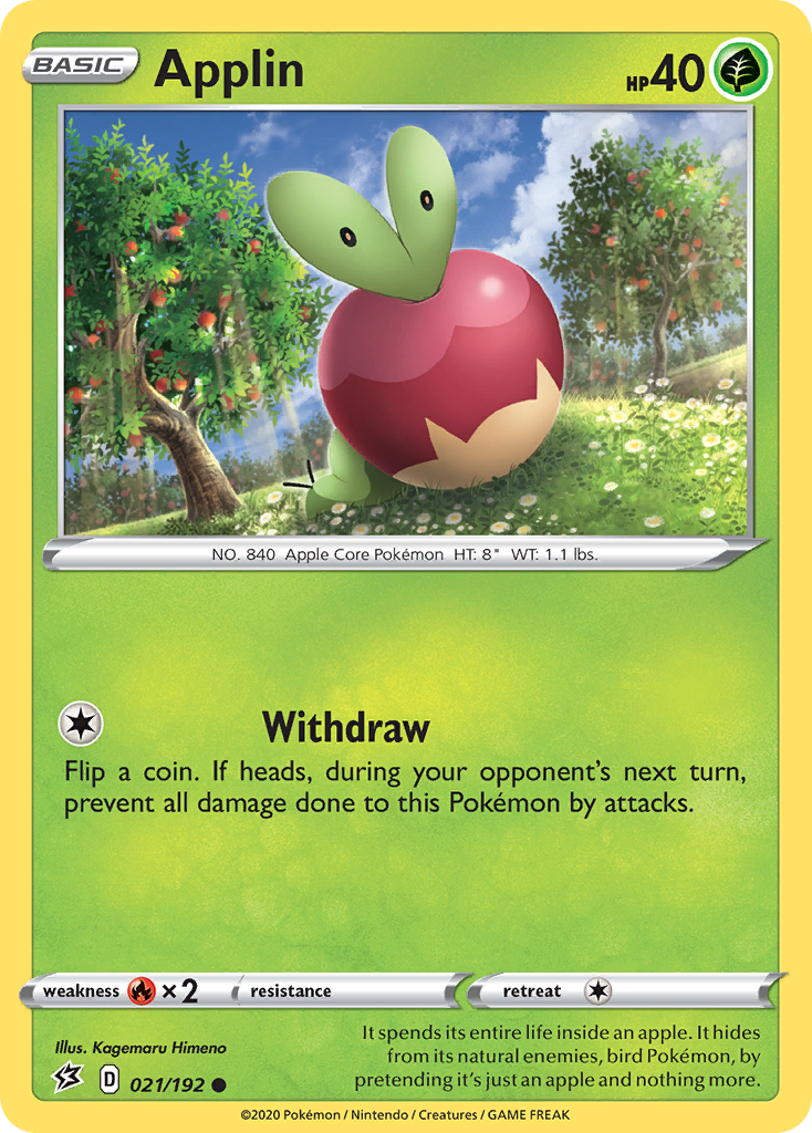 Applin — illustrated card