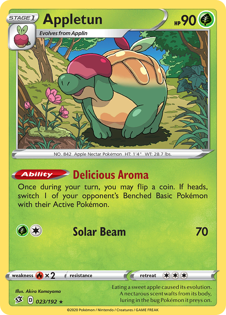Appletun — illustrated card