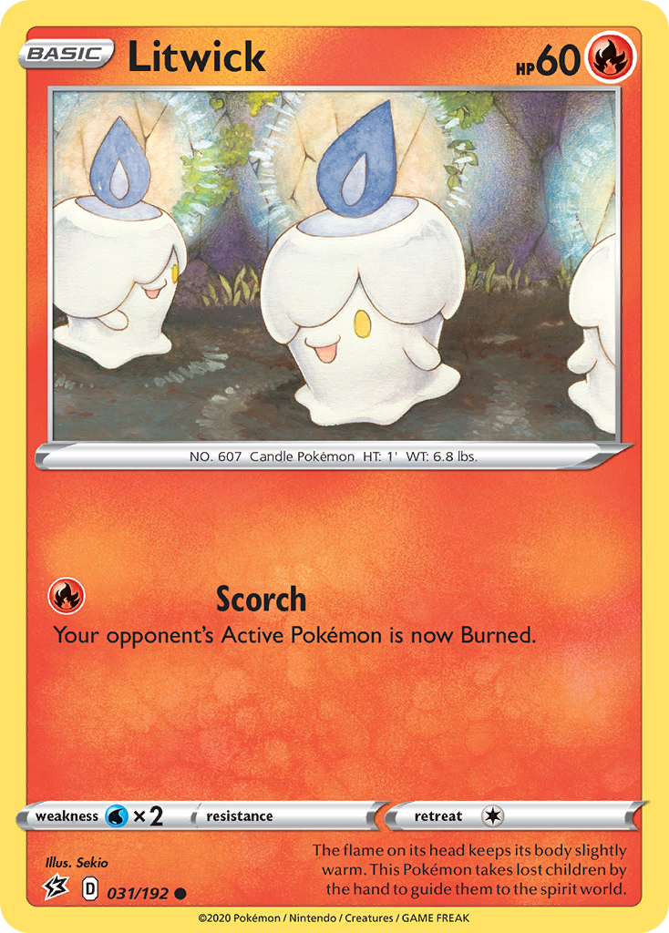 Litwick — illustrated card