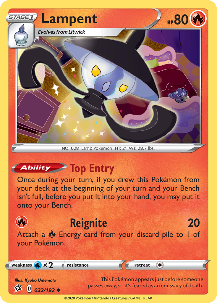 Lampent — illustrated card