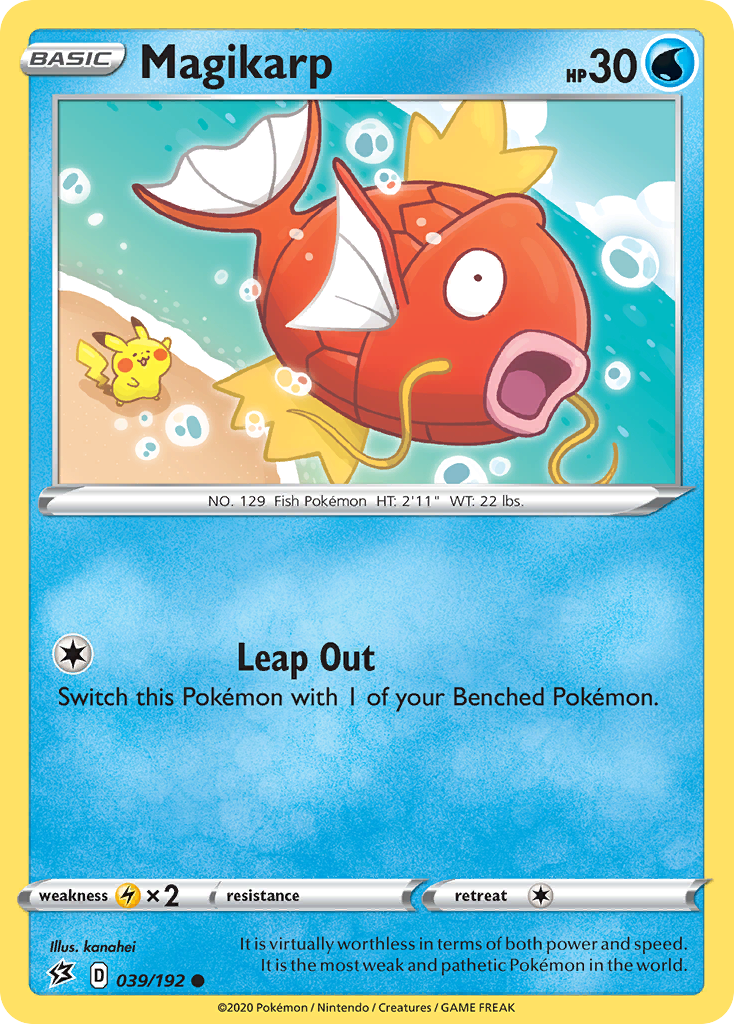 Magikarp — illustrated card