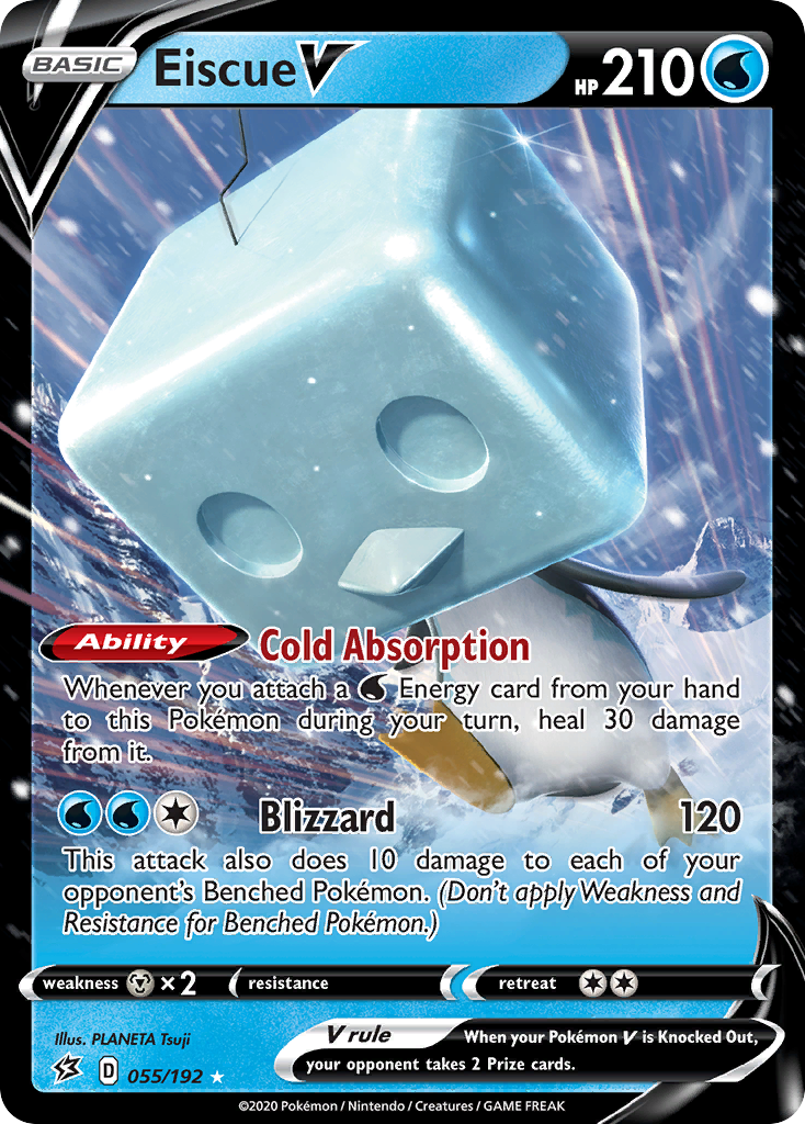 Eiscue V — illustrated card