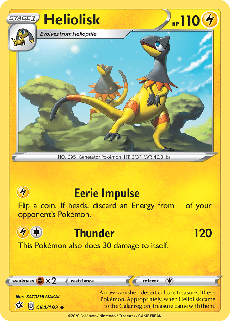 Heliolisk — illustrated card