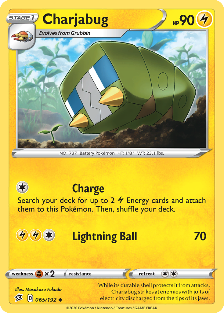 Charjabug — illustrated card