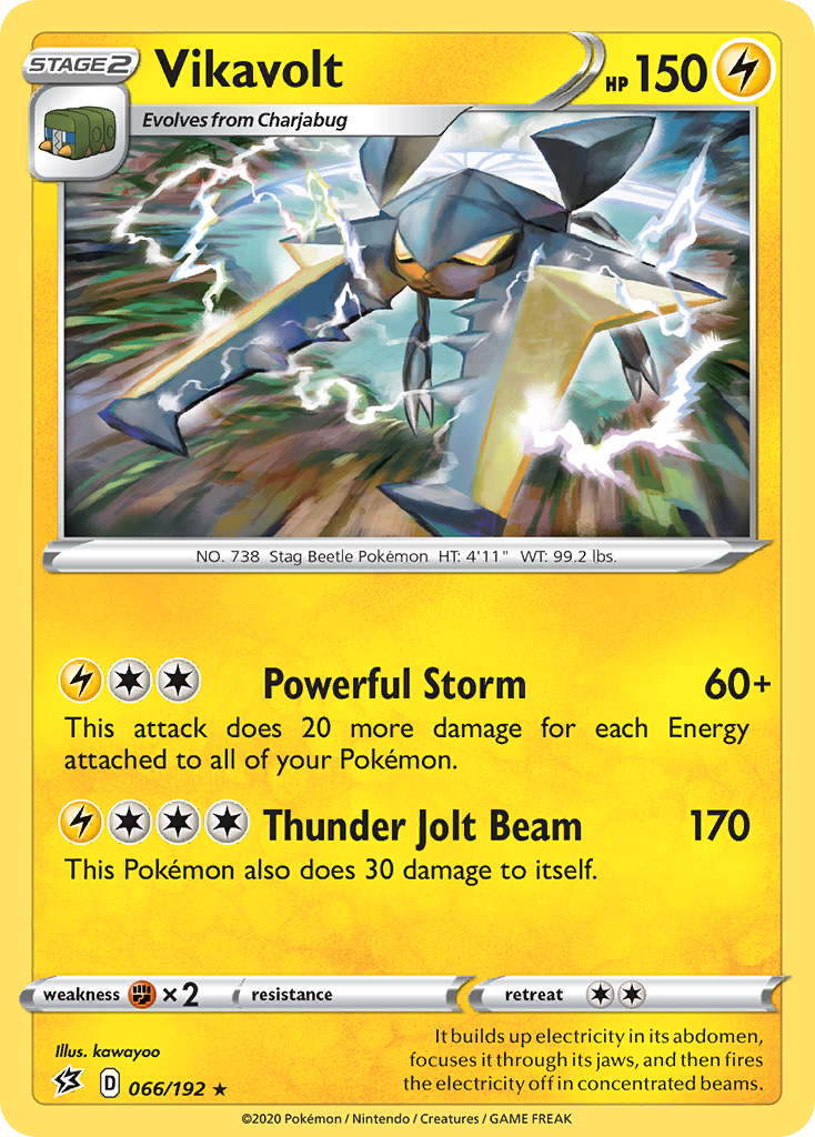 Vikavolt — illustrated card