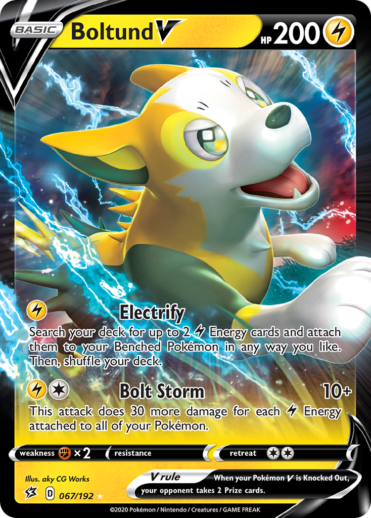 Boltund V — illustrated card