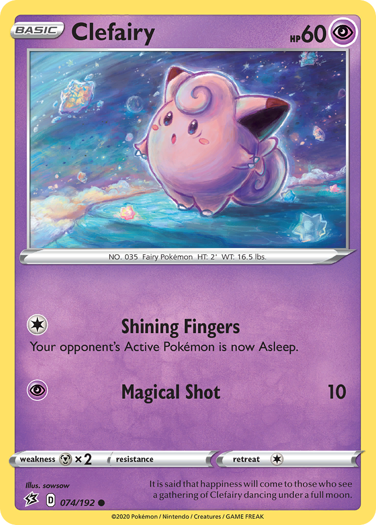 Clefairy — illustrated card
