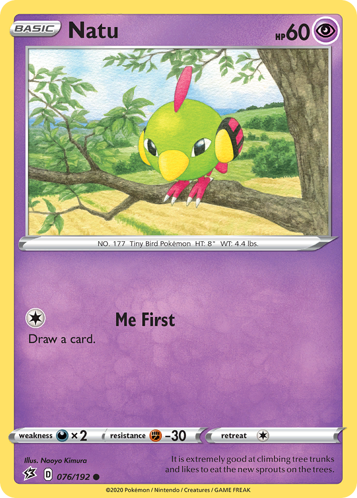 Natu — illustrated card