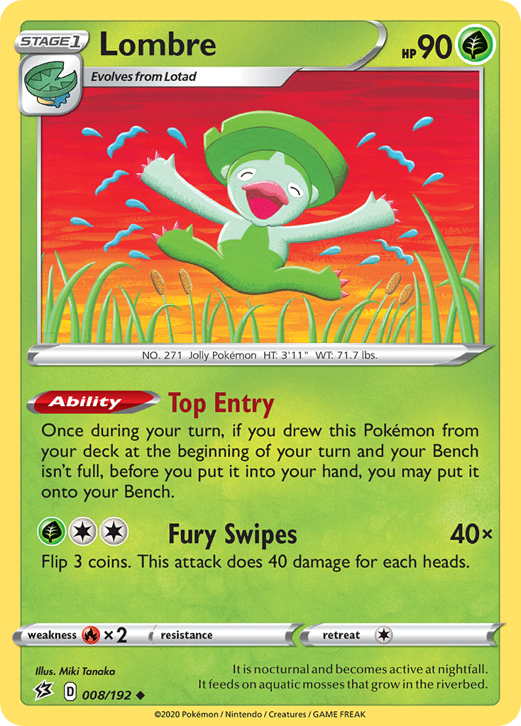 Lombre — illustrated card