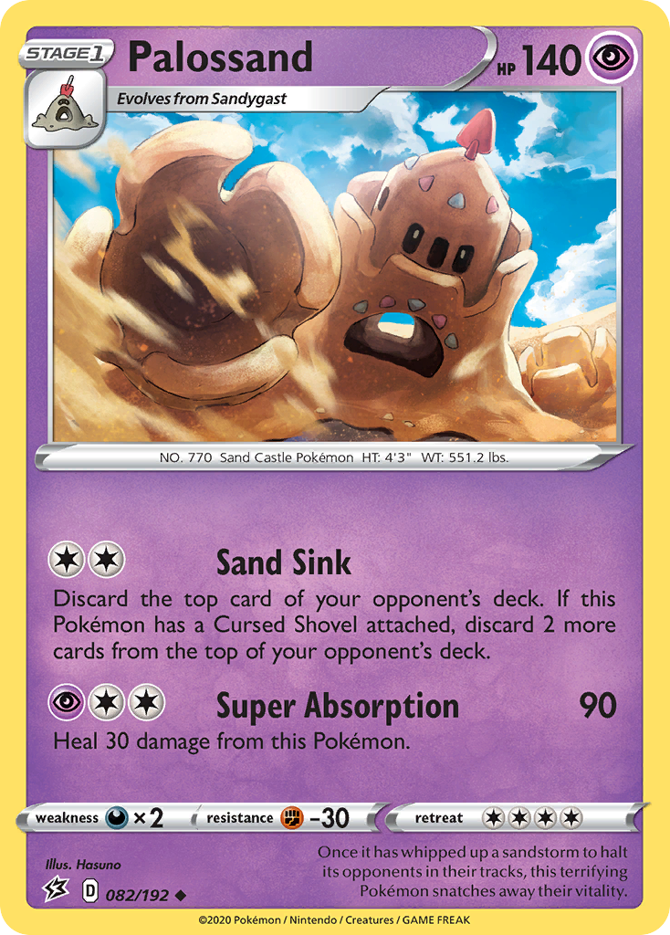 Palossand — illustrated card