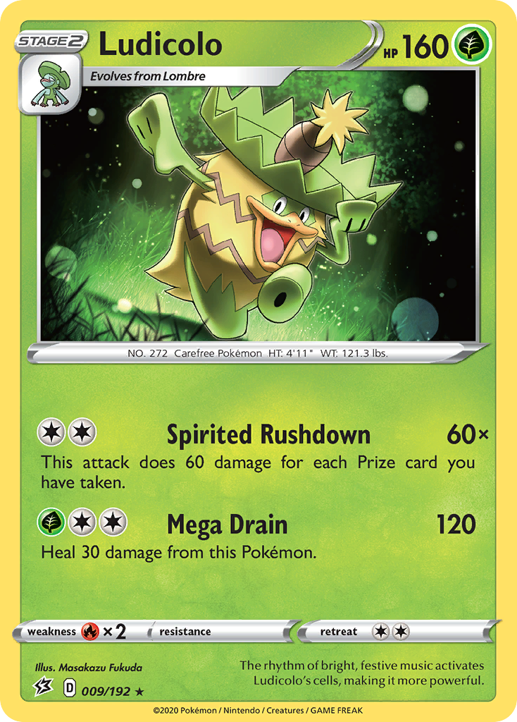 Ludicolo — illustrated card
