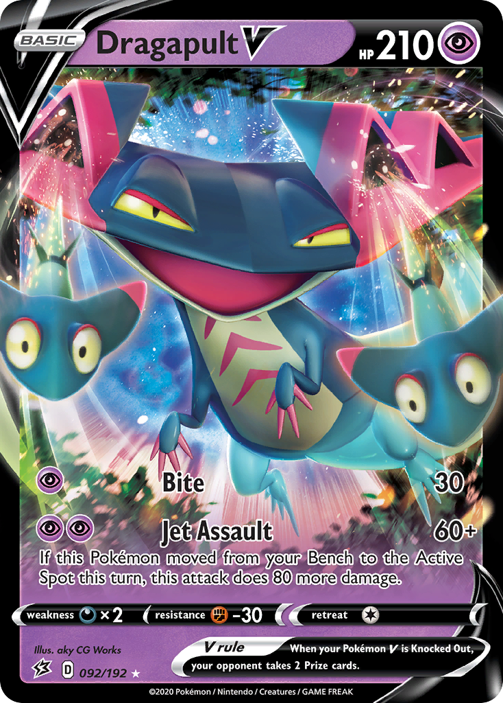 Dragapult V — illustrated card