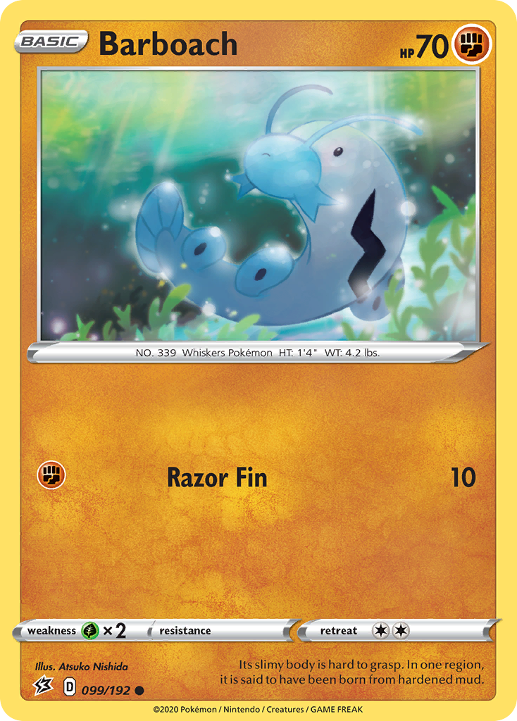 Barboach — illustrated card