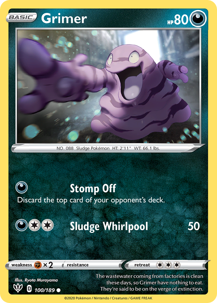 Grimer — illustrated card