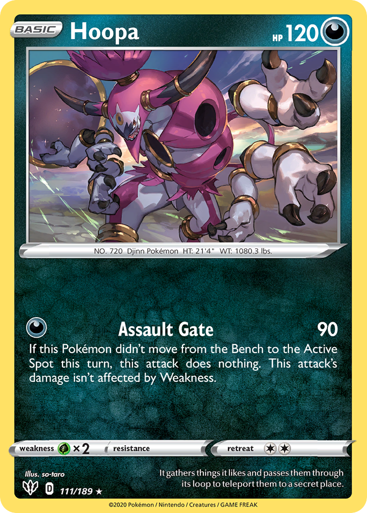 Hoopa — illustrated card
