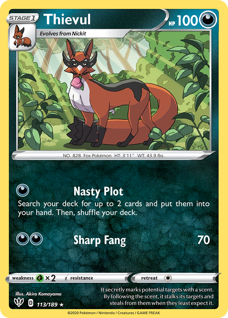 Thievul — illustrated card