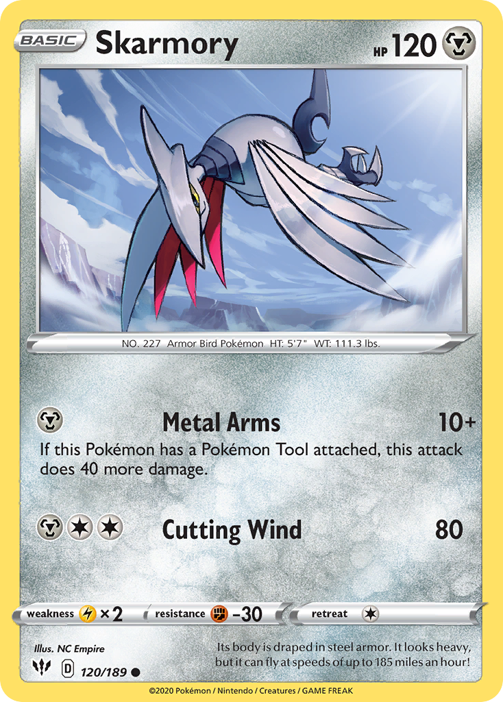 Skarmory — illustrated card