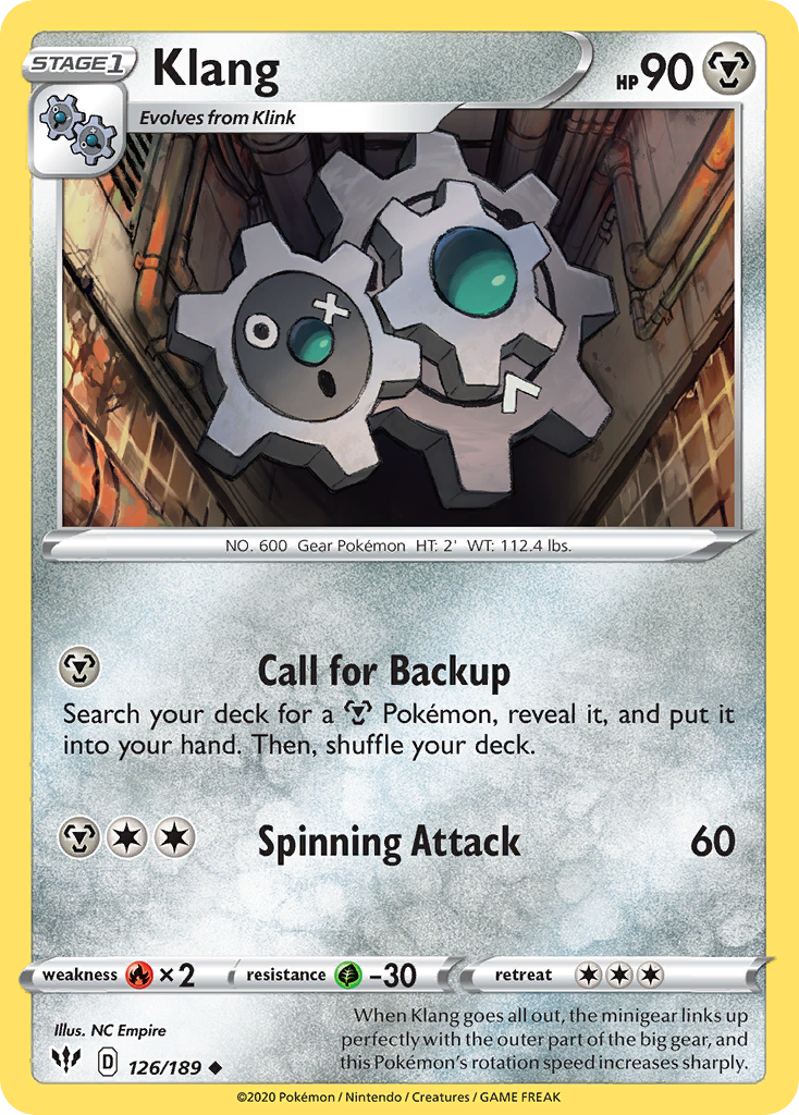 Klang — illustrated card