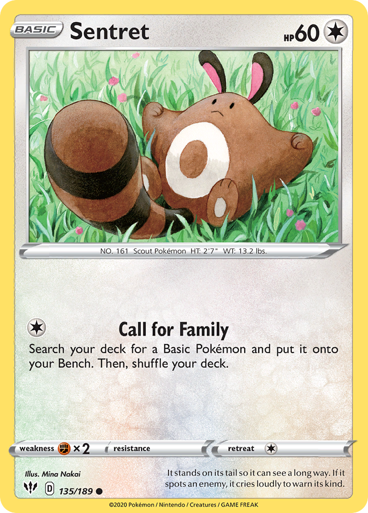 Sentret — illustrated card