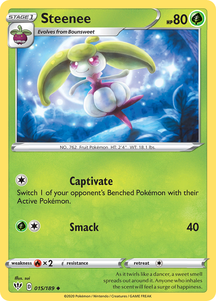 Steenee — illustrated card