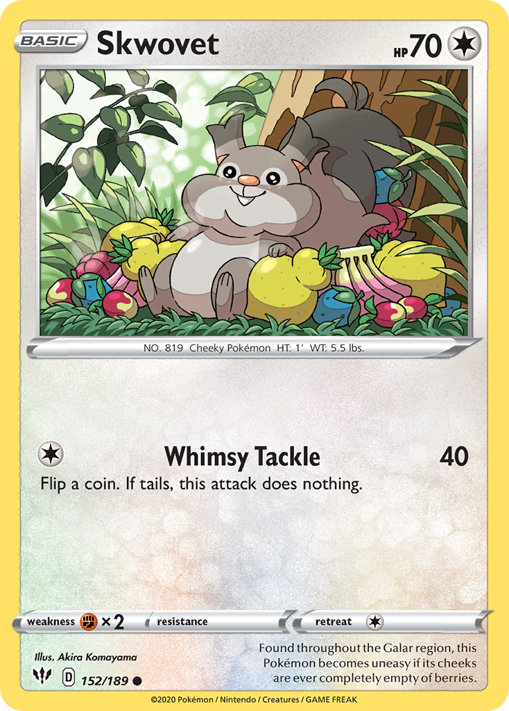 Skwovet — illustrated card