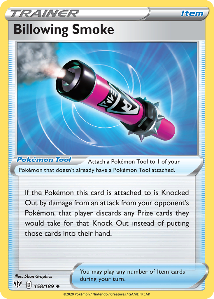Billowing Smoke — illustrated card
