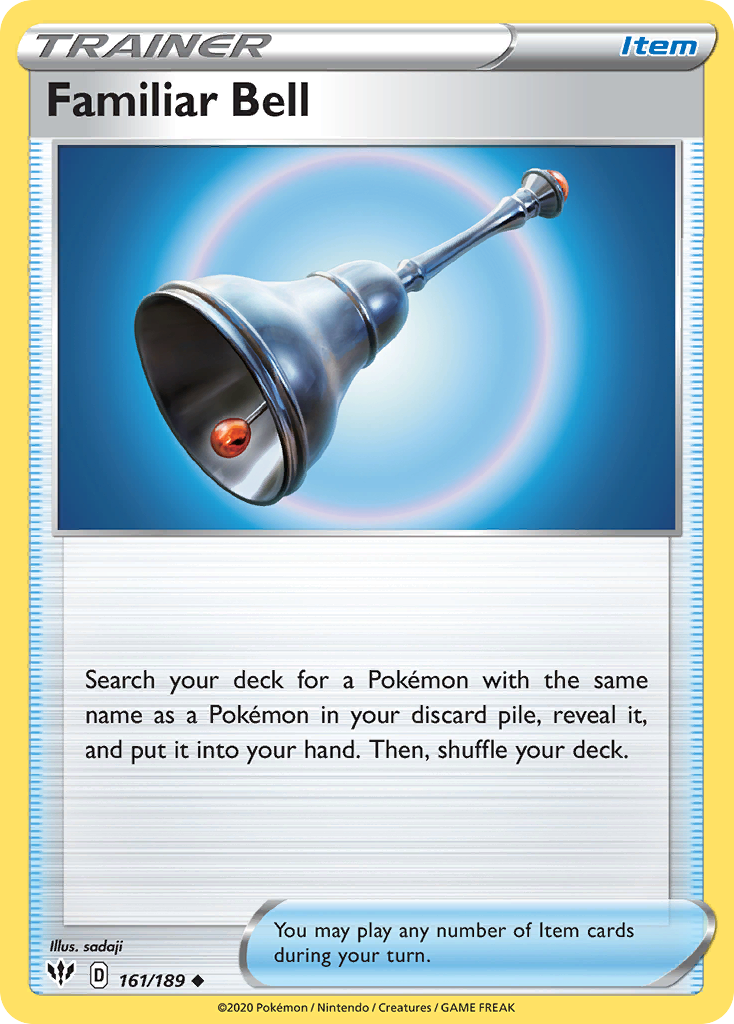 Familiar Bell — illustrated card