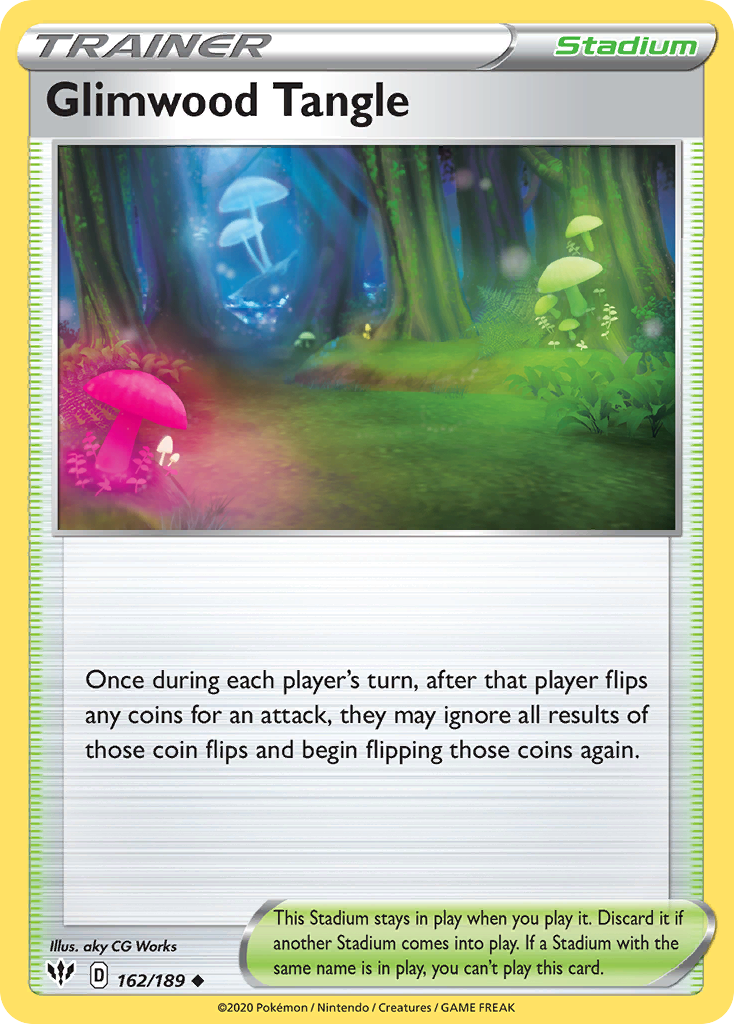 Glimwood Tangle — illustrated card