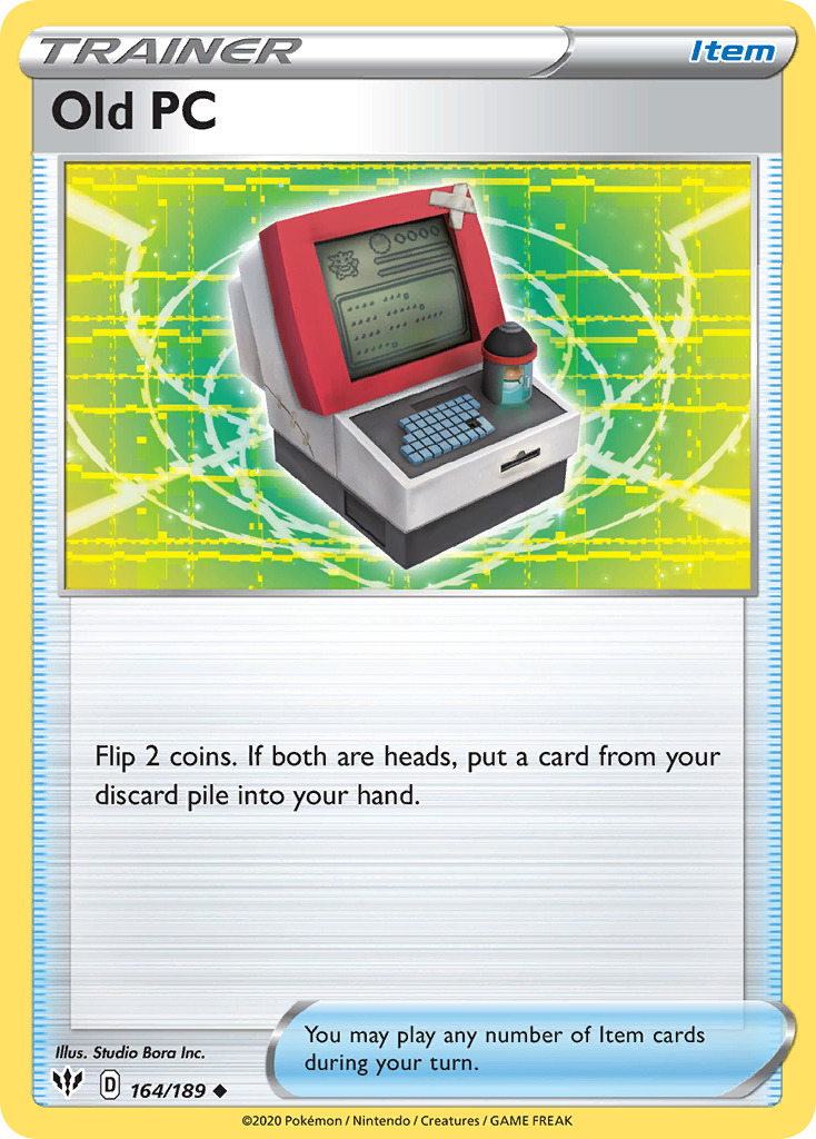 Old PC — illustrated card