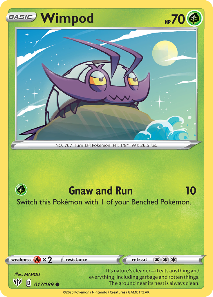 Wimpod — illustrated card