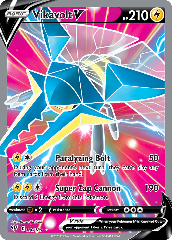 Vikavolt V — illustrated card