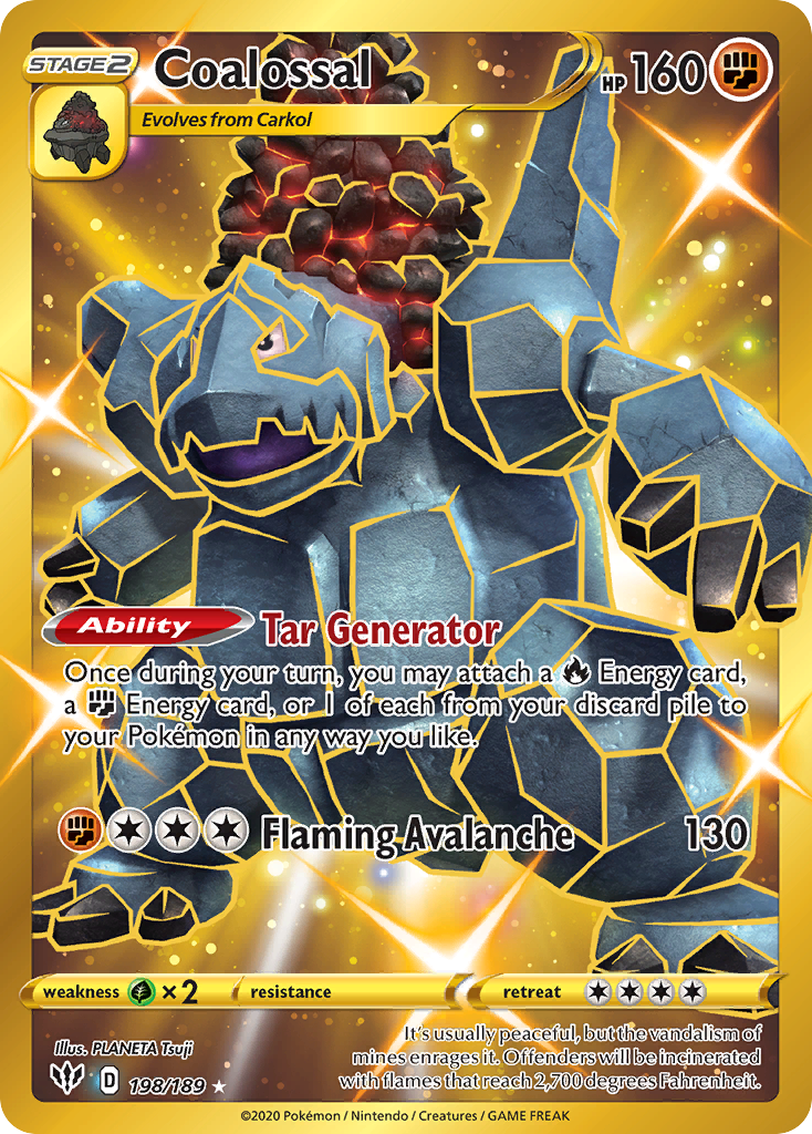 Coalossal — illustrated card
