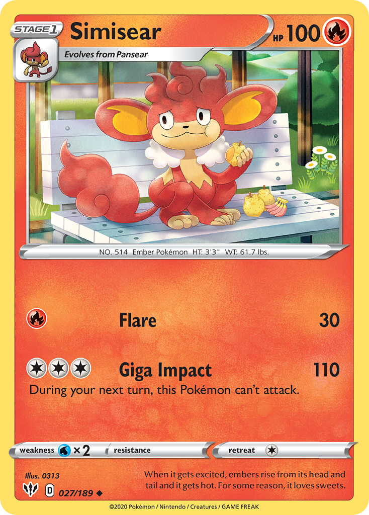 Simisear — illustrated card