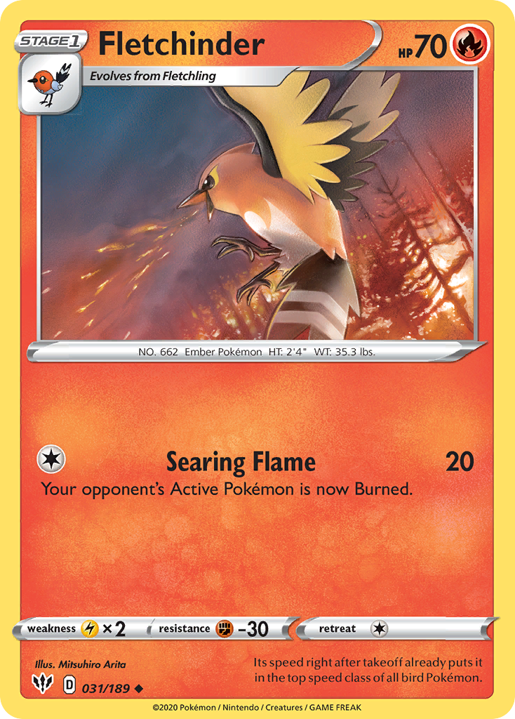 Fletchinder — illustrated card